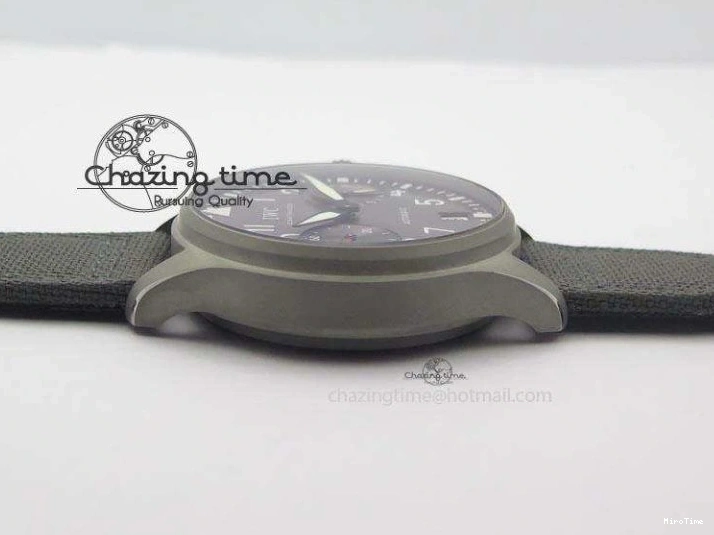 MIROTIME 0515 SunProtective Big Pilot Real PR IW500910 “Patrouille Suisse” ZF 1:1 Best Edition On Gray Nylon Strap 7278